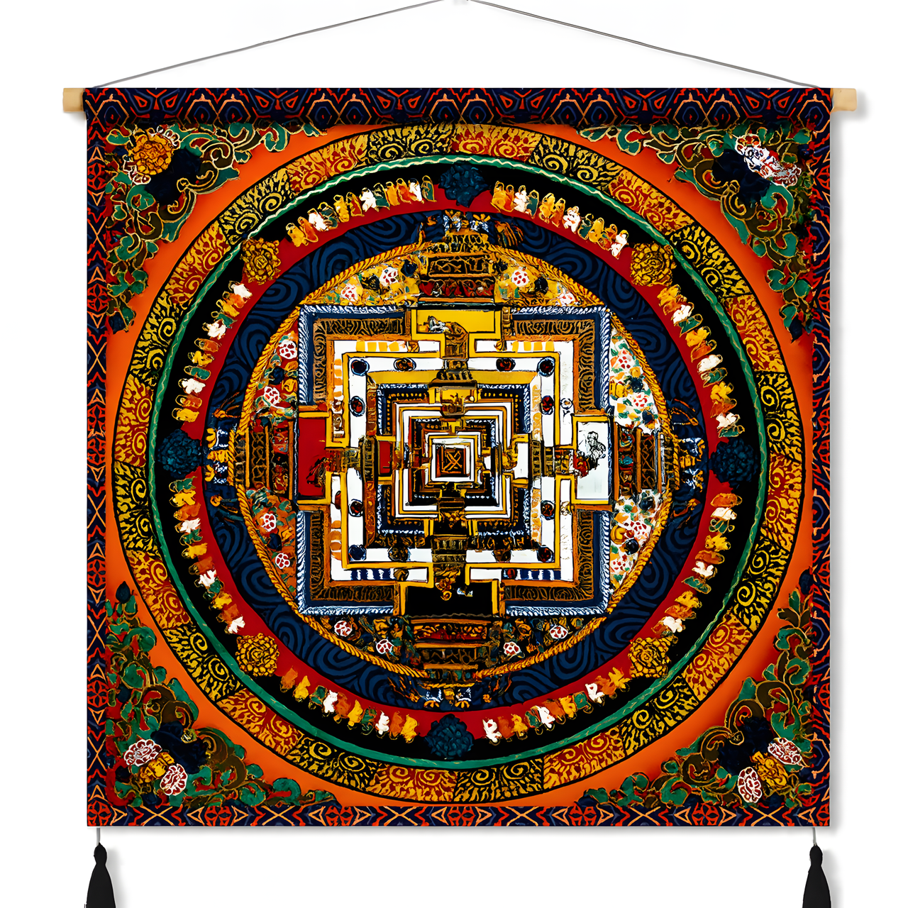 Mandala Tapestry – The Sacred Himalayan Energy for Your Space 14