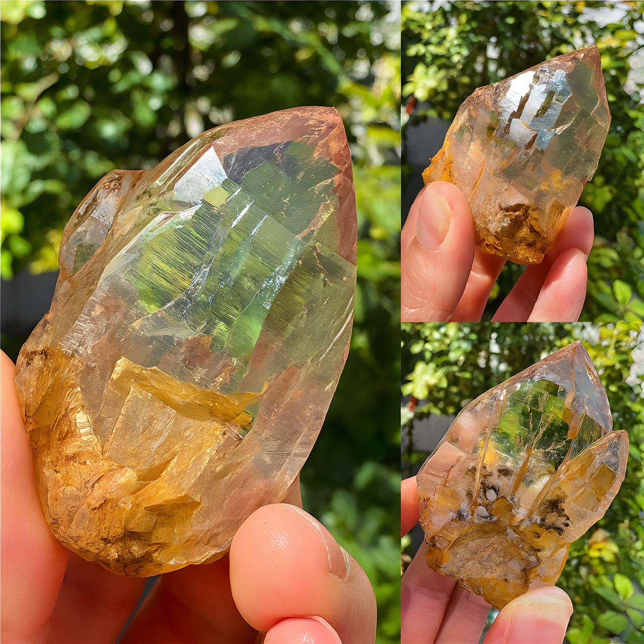 Himalayan Gold Color Raw Crystal (Specimen-Grade Rough) Gold Color
