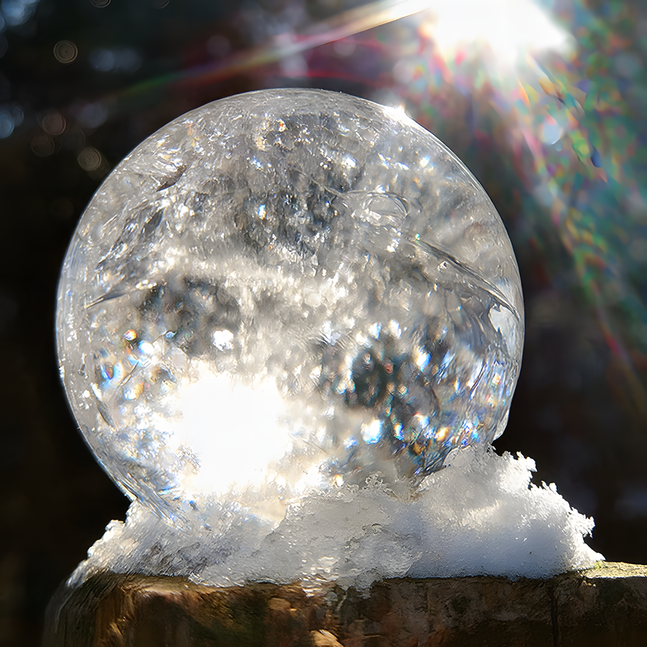 Himalayan Clear Quartz Sphere — Specimen-Grade, Untreated