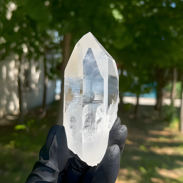 Specimen-Grade Himalayan Clear Quartz Rough (White / Transparent Raw Crystal)