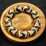 5A Old - Method Ivory Tiger Fang Dalo Himalayan Dzi Bracelet – Strength & Protection (Limited Batch) - Himalayan Whisper