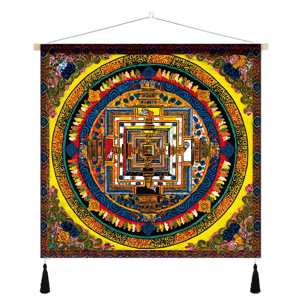 Mandala Tapestry – The Sacred Himalayan Energy for Your Space 7