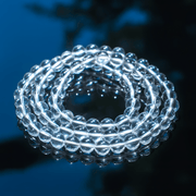 Himalayan Clear Quartz Triple-Wrap Bracelet — “Primordial Stillness × First Clarity” Edition - Himalayan Whisper -