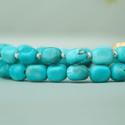 Himalayan Turquoise Bracelet – Potala Drum Bead - Himalayan Whisper -