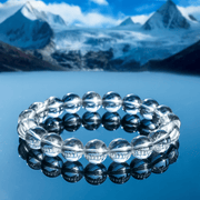 Natural Himalayan Clear Quartz Bracelet — “First Clarity” Edition - Himalayan Whisper - 