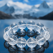 Natural Himalayan Clear Quartz Bracelet — “First Clarity” Edition - Himalayan Whisper - 