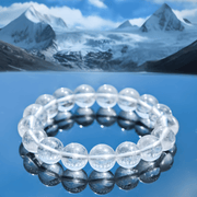 Natural Himalayan Clear Quartz Bracelet — “Myriad Worlds” Edition - Himalayan Whisper - 