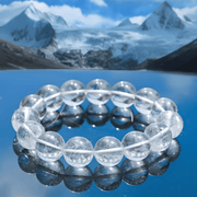 Natural Himalayan Clear Quartz Bracelet — “Myriad Worlds” Edition - Himalayan Whisper - 