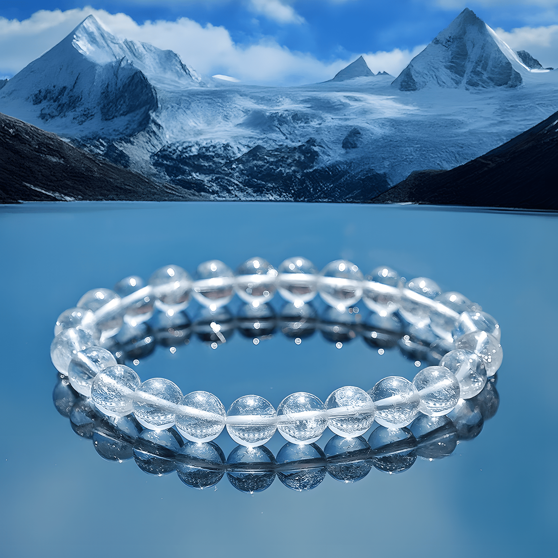 Natural Himalayan Clear Quartz Bracelet — “Myriad Worlds” Edition - Himalayan Whisper - 