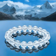 Natural Himalayan Clear Quartz Bracelet — “Myriad Worlds” Edition - Himalayan Whisper - 
