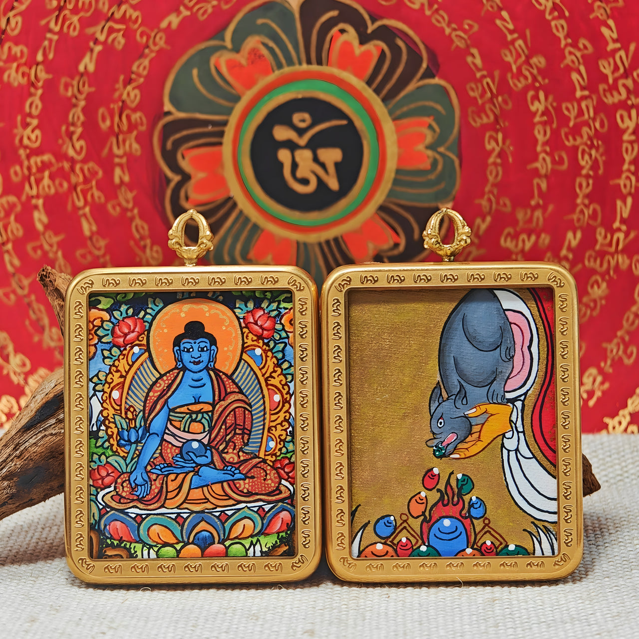 Medicine God Thangka 1