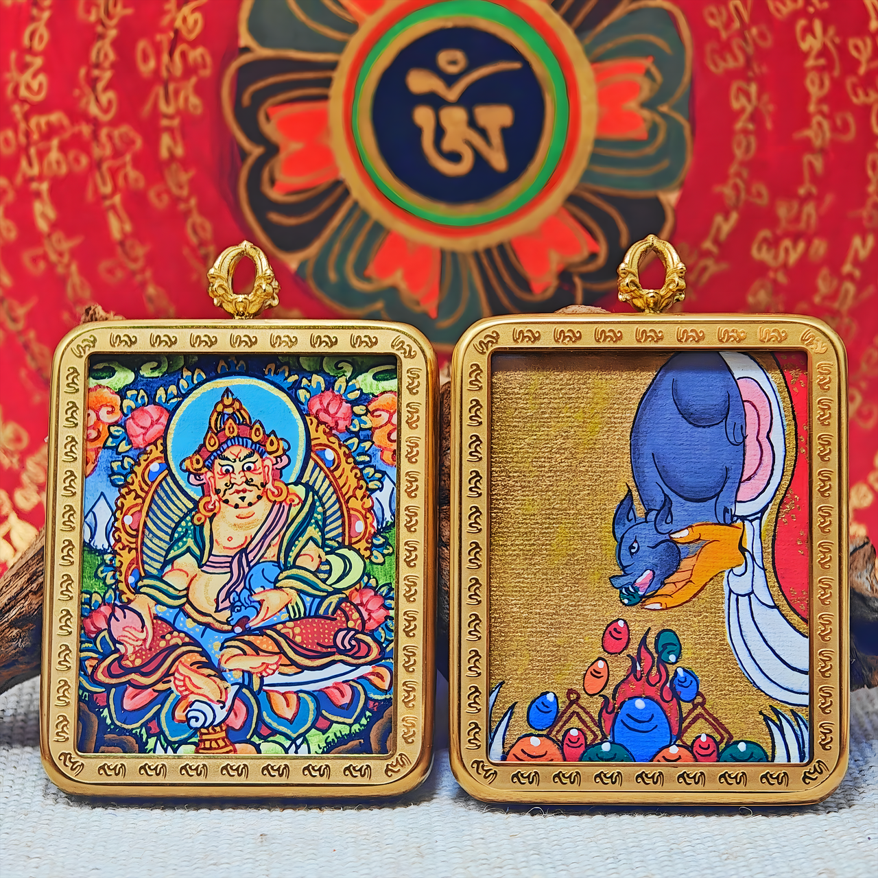 Yellow Wealth Energy Thangka 2