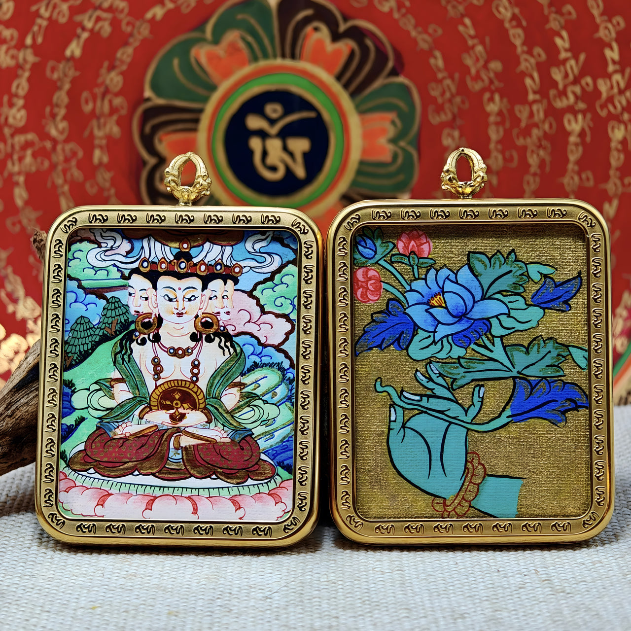 Vairocana Zodiac Guardian Tangka