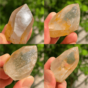 Specimen - Grade Himalayan Clear Quartz Rough (Golden Raw Crystal) - Himalayan Whisper - 