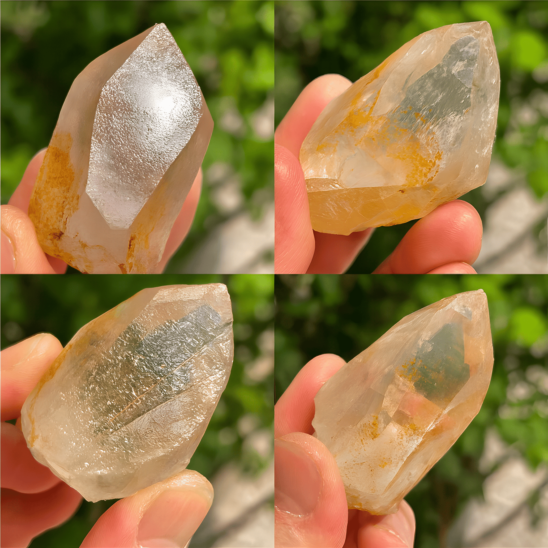 Specimen - Grade Himalayan Clear Quartz Rough (Golden Raw Crystal) - Himalayan Whisper - 