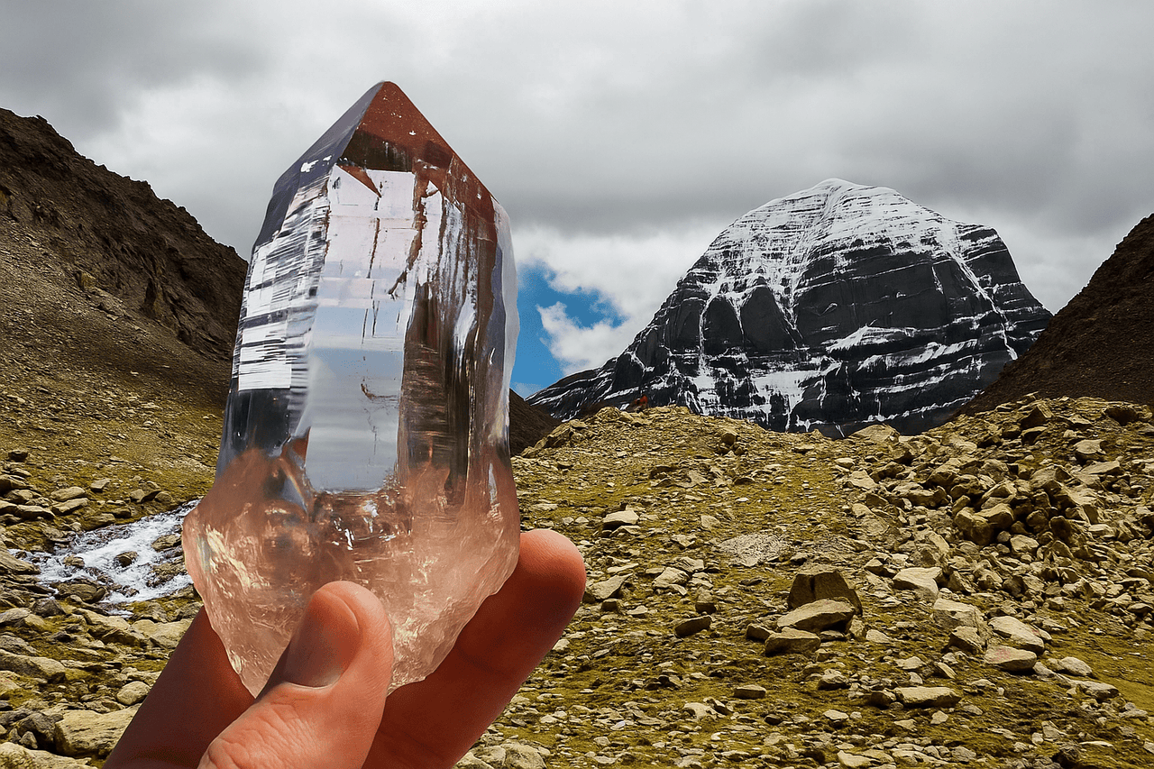 Specimen - Grade Himalayan Clear Quartz Rough (White / Transparent Raw Crystal) - Himalayan Whisper - 