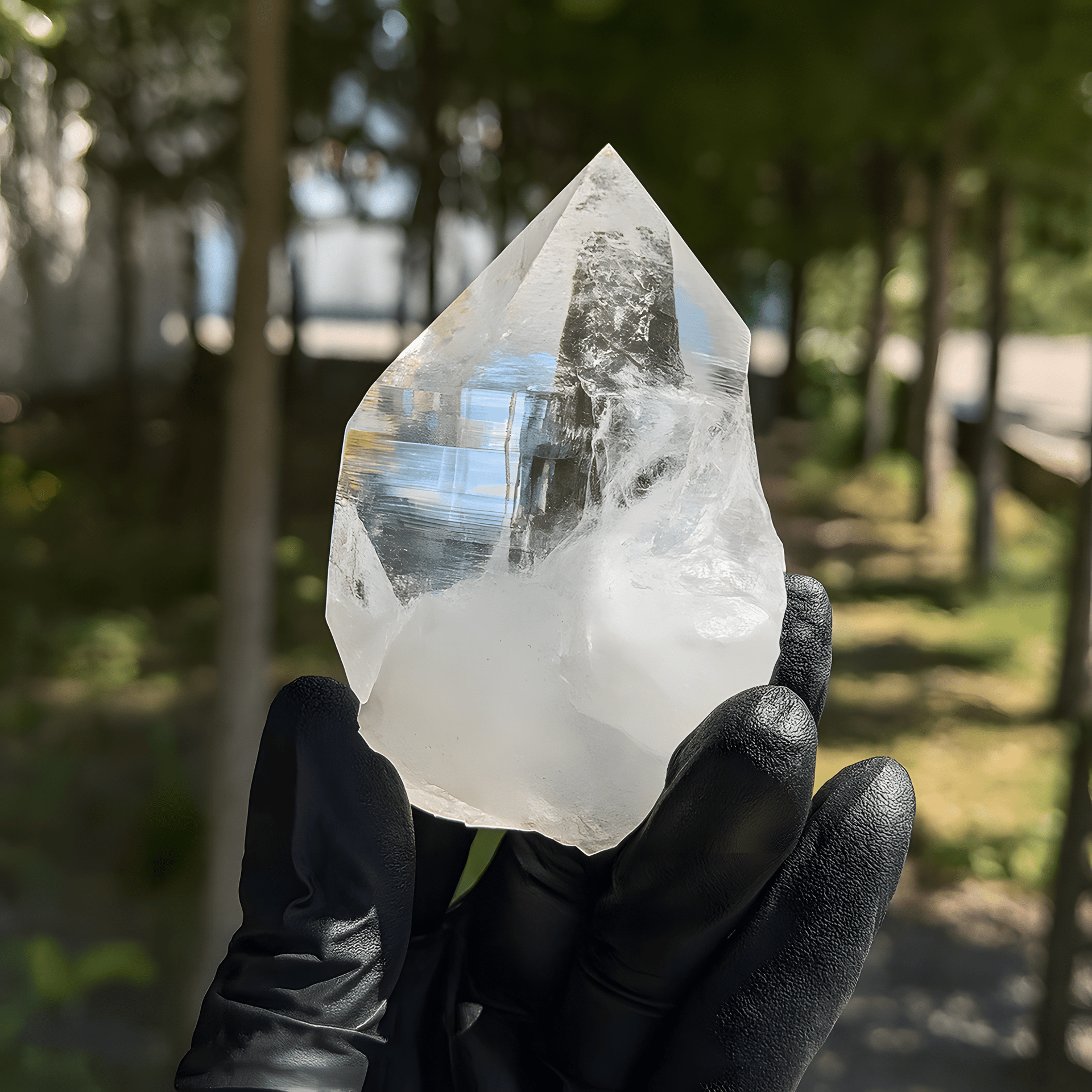 Specimen - Grade Himalayan Clear Quartz Rough (White / Transparent Raw Crystal) - Himalayan Whisper - 