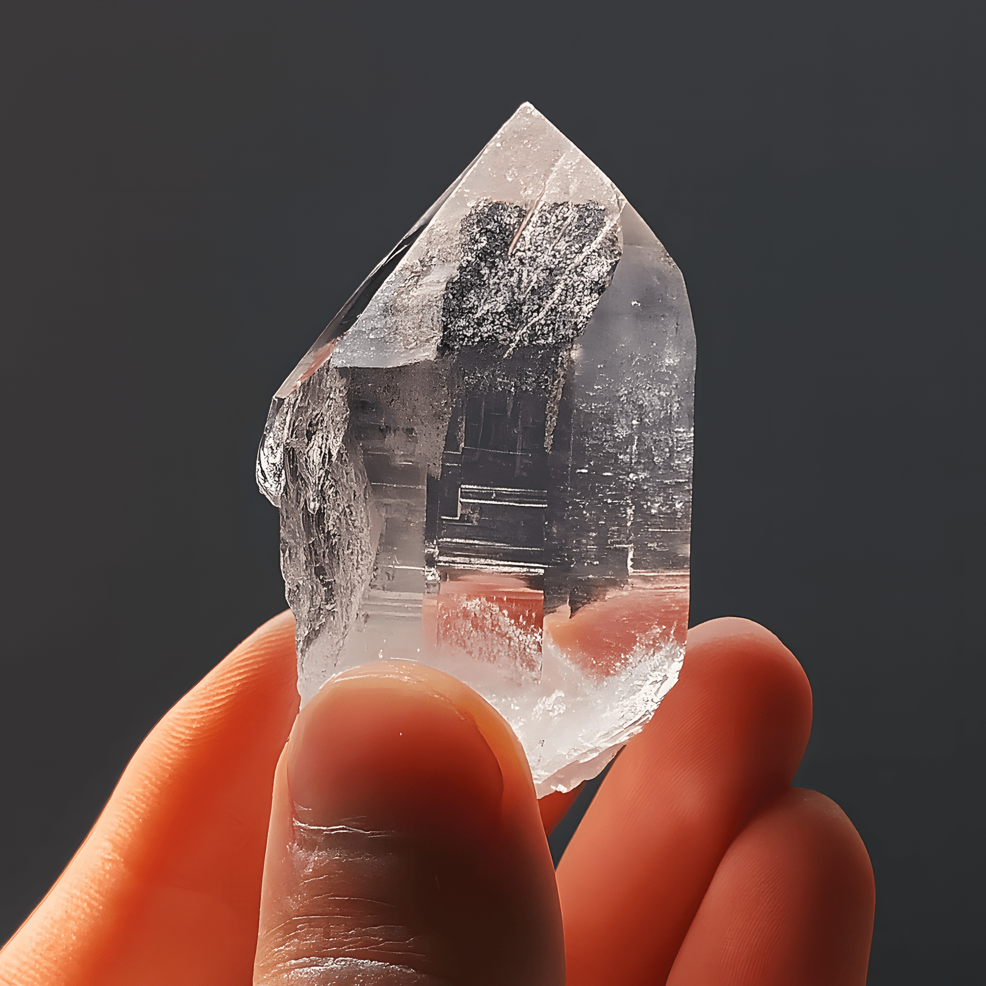 Specimen - Grade Himalayan Clear Quartz Rough (White / Transparent Raw Crystal) - Himalayan Whisper - 